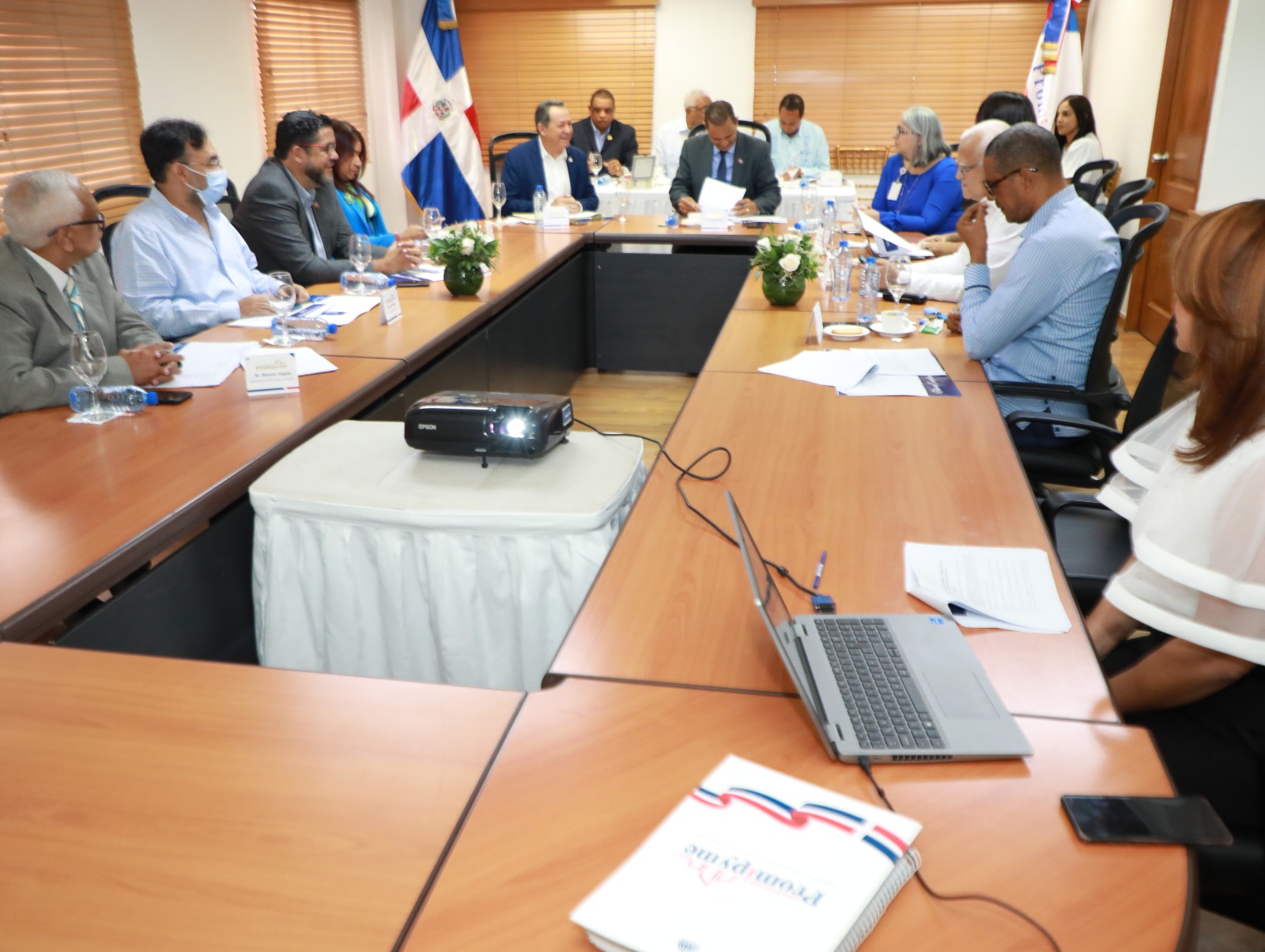 Porfirio Peralta preside reunión Consejo Promipyme